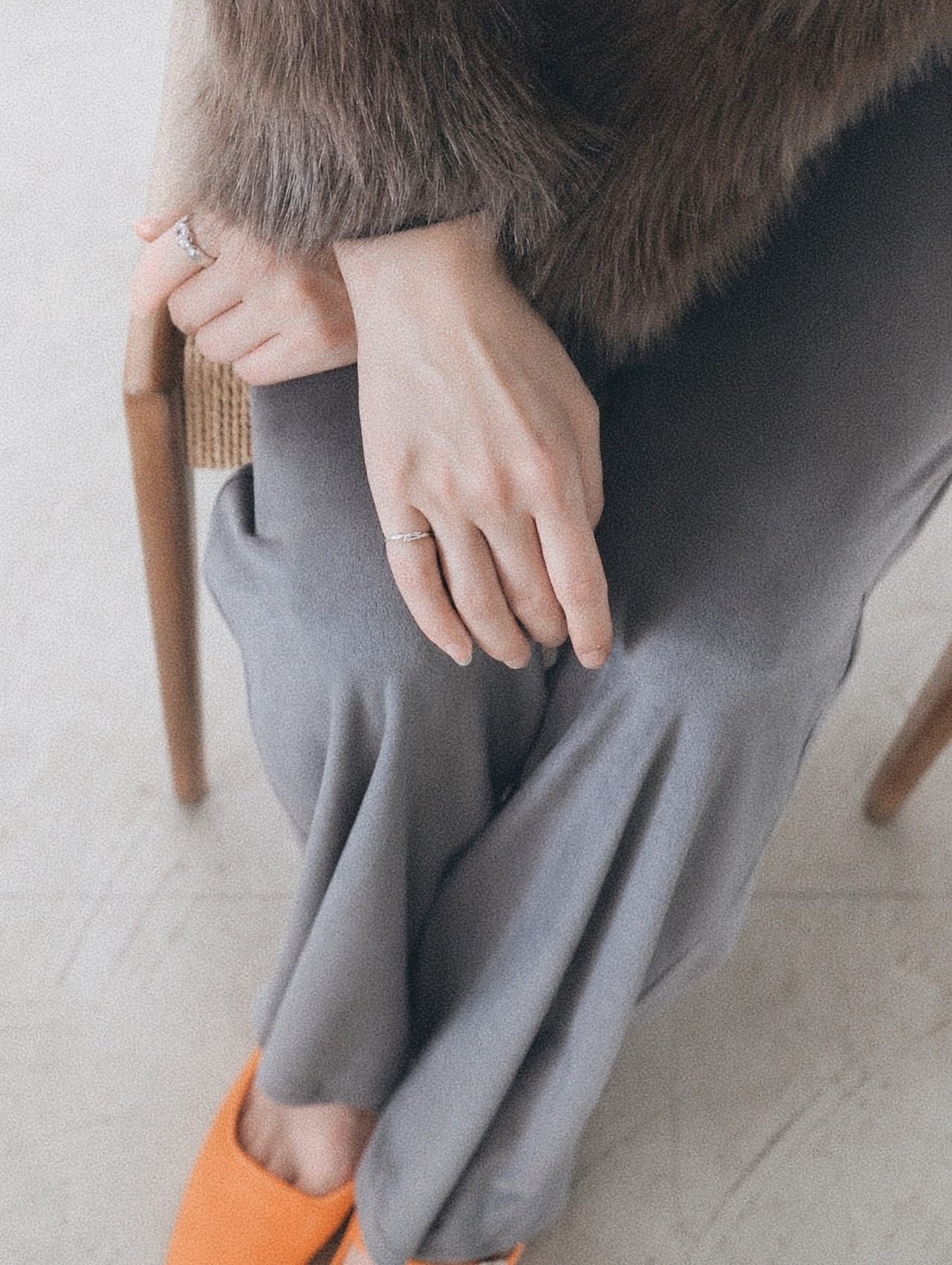 VEIL PINKY RING