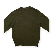 スコットランド製 BEAMS F ビームス エフ ウールニット カーディガン サイズ 40 /グリーン/英国製