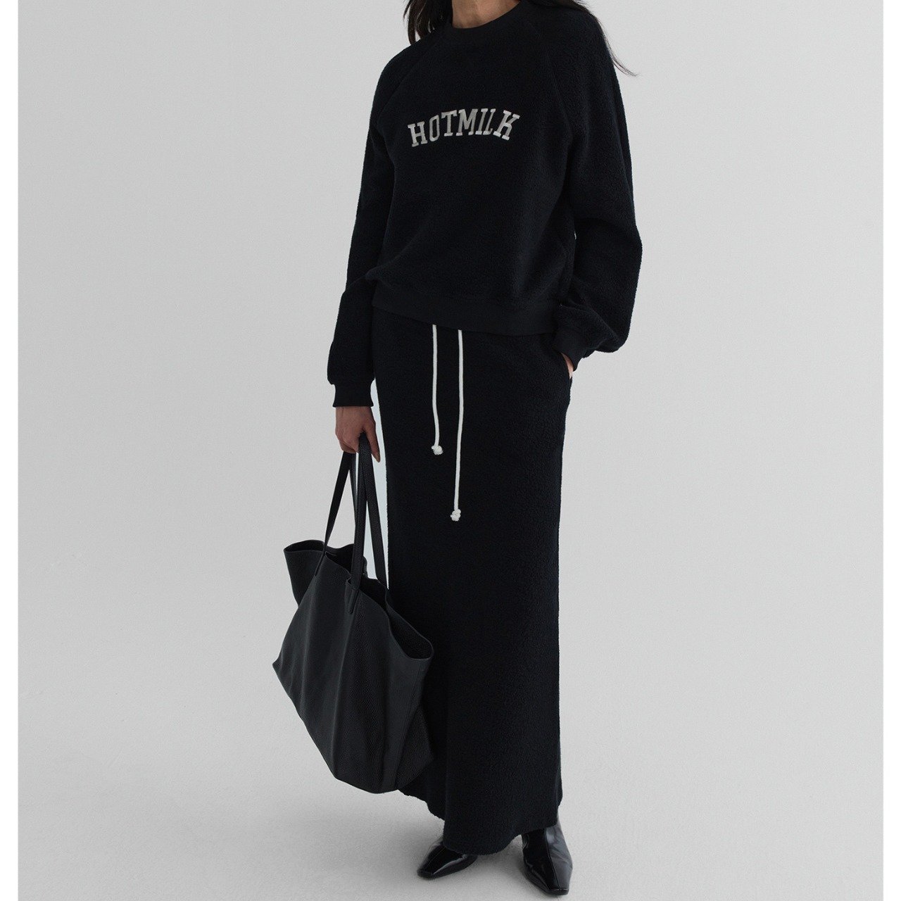 Warm Fleece Logo Sweat T4177