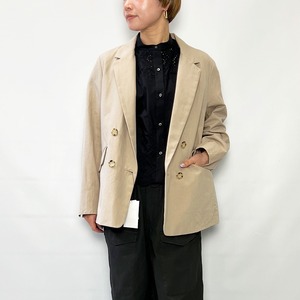 TICCA ティッカ コットンシルクラミーダブルジャケット TBFS-142 2026春夏新作  [送料無料]