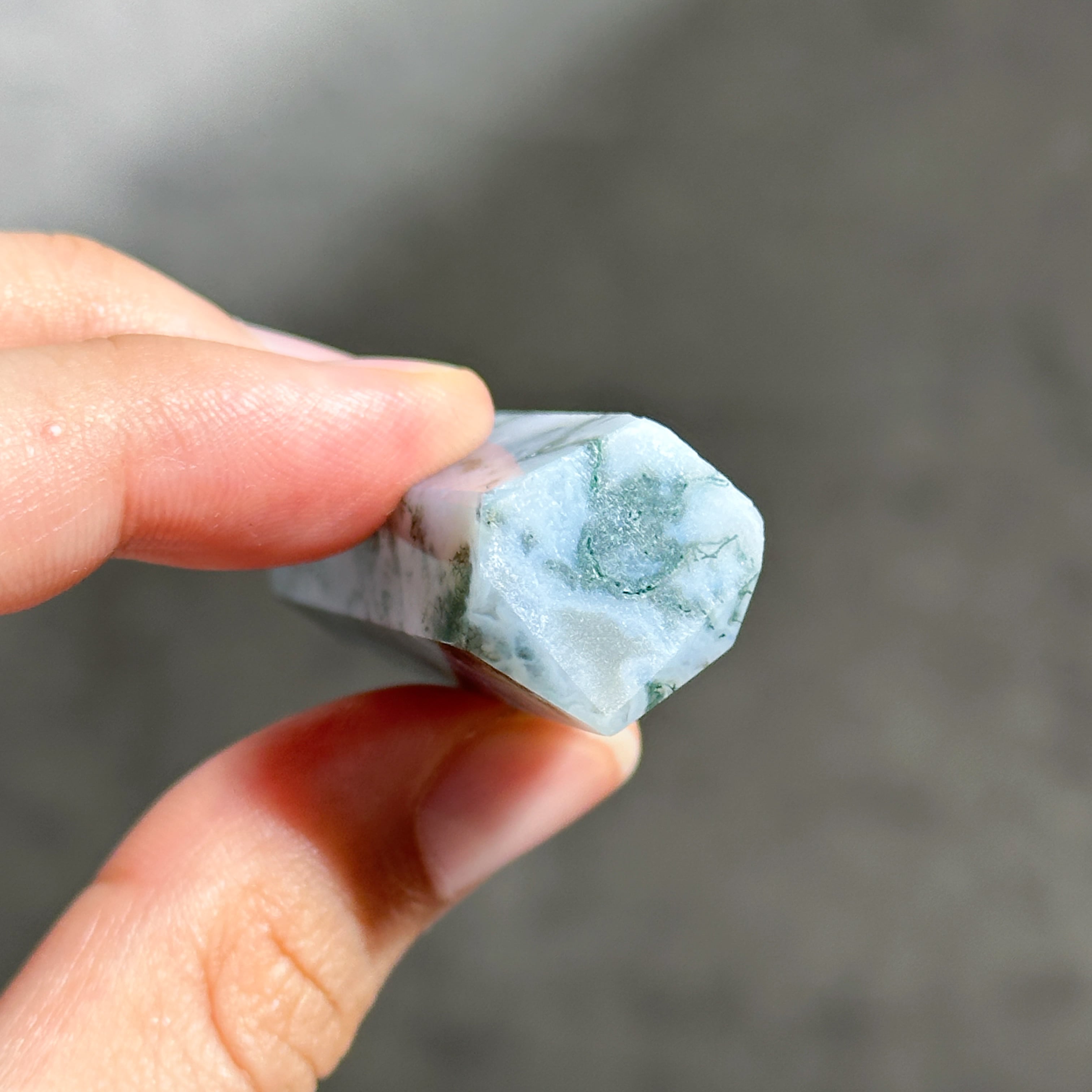 モスアゲート タワー11◇ Moss Agate ◇天然石・鉱物・パワーストーン