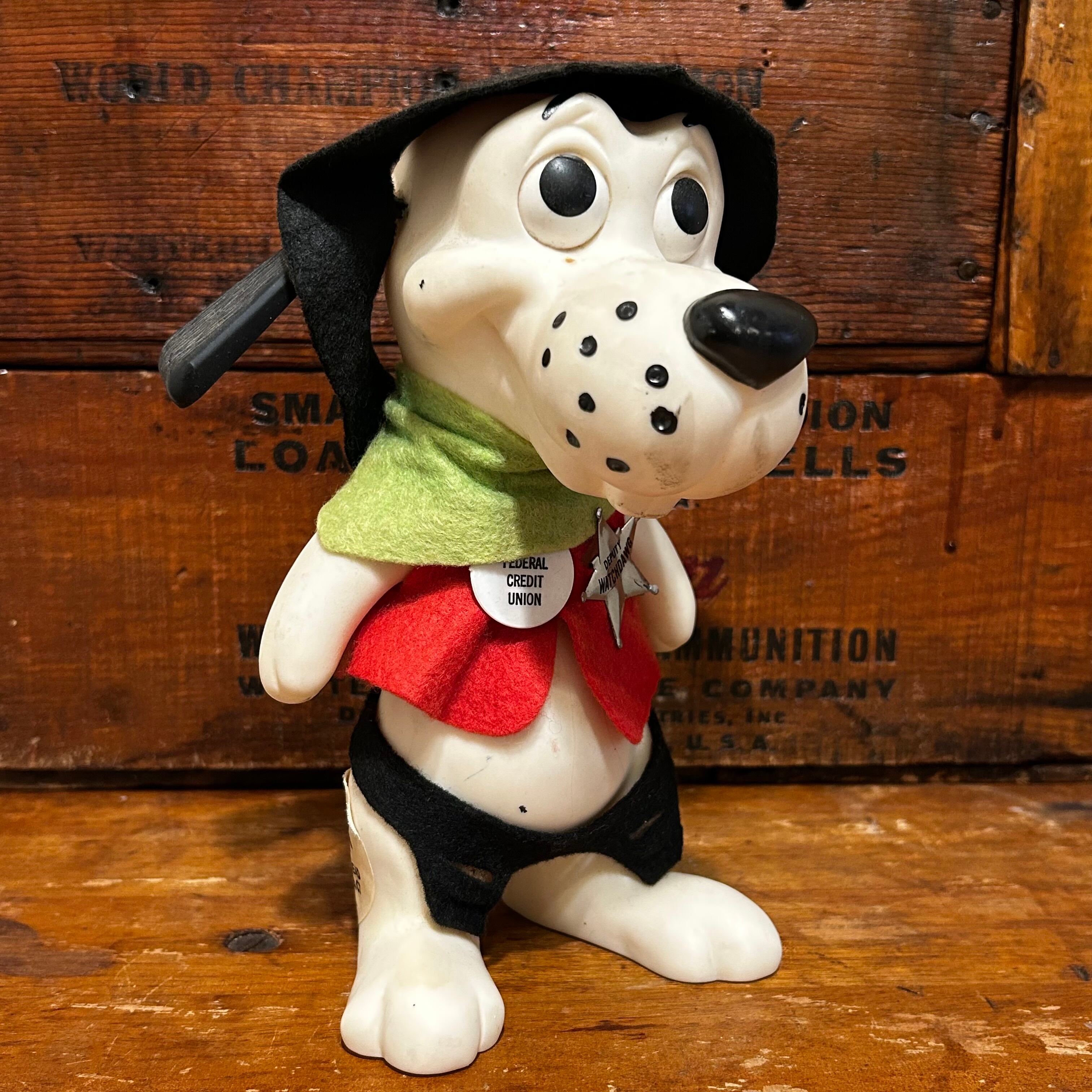 ロイデスドッグ・ノベルティバンク 保安官 ドッグ ソフビ 貯金箱