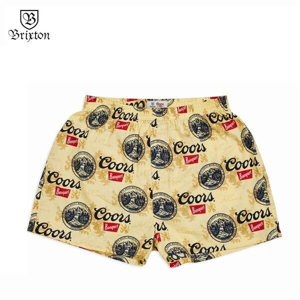 BRIXTON×Coors "FILTERED 2PK BOXER" トランクス 2枚セット
