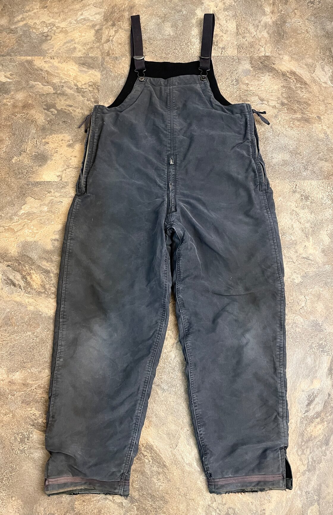 40s US NAVY 初期ジッパー デッキ オーバーオール MEDIUM | PAY ID