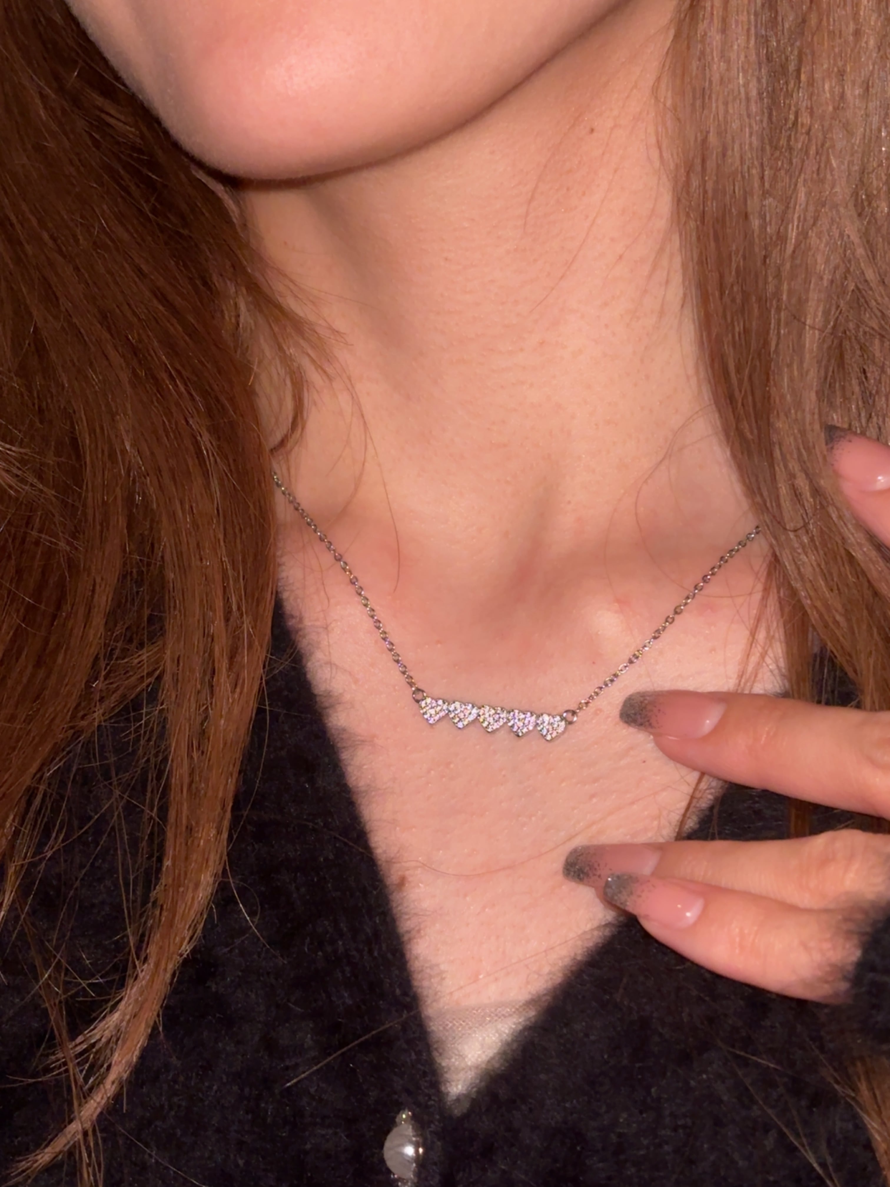 heart bar necklace | milcy（ミルシー） 大人フェミニンアクセサリー