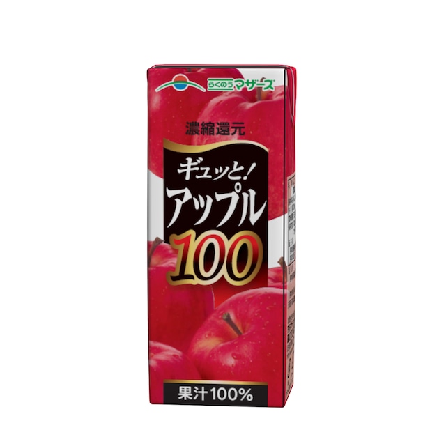 アップル100% 200ml（24本入り）【常温便】