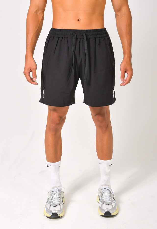 リフレクトランニングショーツ　ブラック