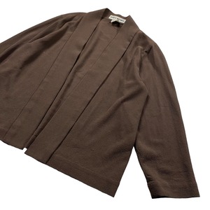 ISSEY MIYAKE crepe fabric light jacket