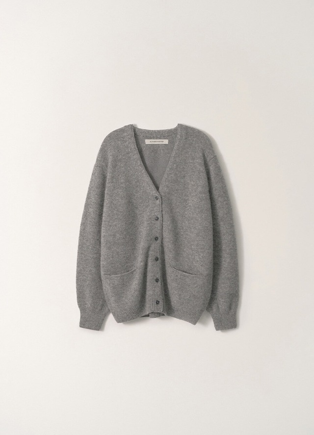 [NOTHING WRITTEN] Rowan wool cardigan (Ash gray) 正規品 韓国ブランド 韓国通販 韓国代行 韓国ファッション ナッシングリトゥン 日本 店舗