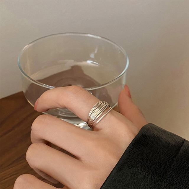 suzyaccニッチなデザインシルバーリング