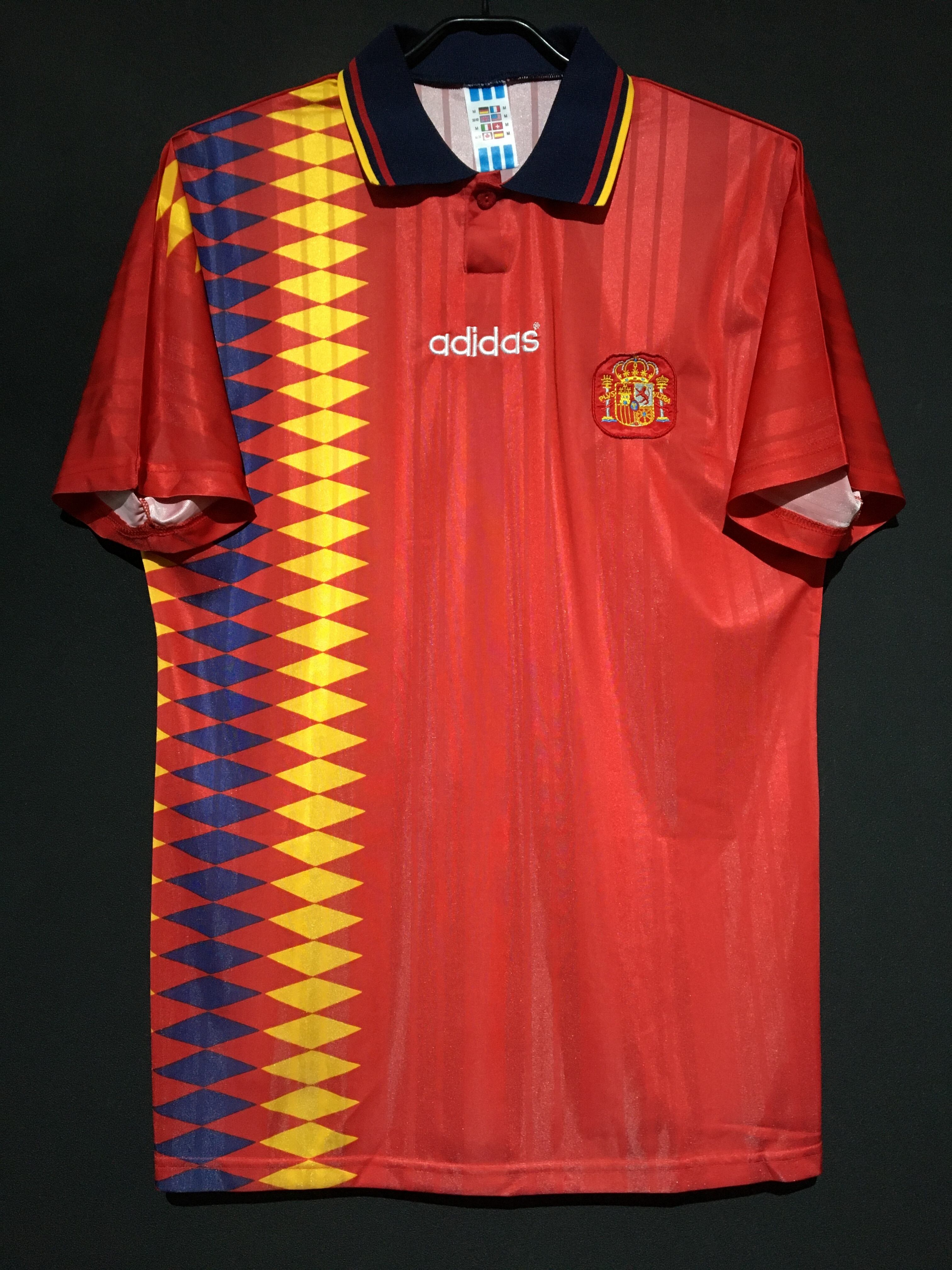 1994/95】 Spain（H） Condition：Preowned Grade：8 Size：M Jerseum Store