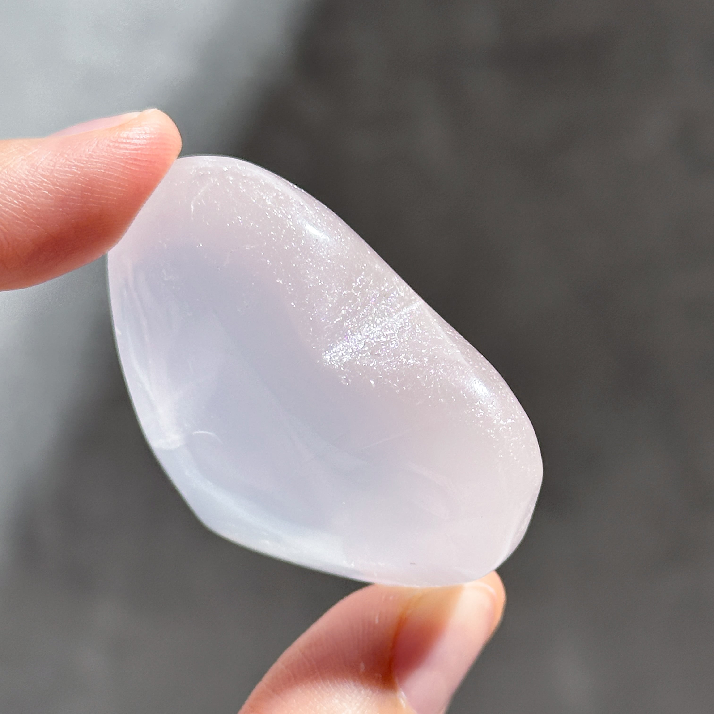 ぷるぷる♡モザンビーク産ローズクォーツ ハート型01◇ Rose Quartz