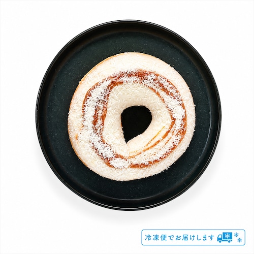 ホワイト塩キャラメルドーナツ (リング) /  White Salted Caramel Donut (Ring)