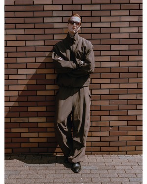 ROTOL "Cotton Serge Ventilatied Blouson 〔BROWN〕"
