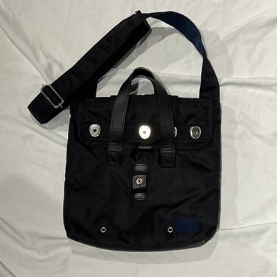 SACAI x PORTER ナイロン 財布 黒 サカイ ポーター