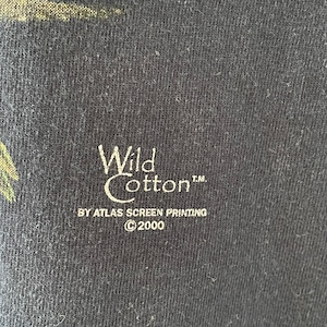 【WildCotton】古着 00s ヴィンテージ 鳥 デザイン Tシャツ シングルステッチ