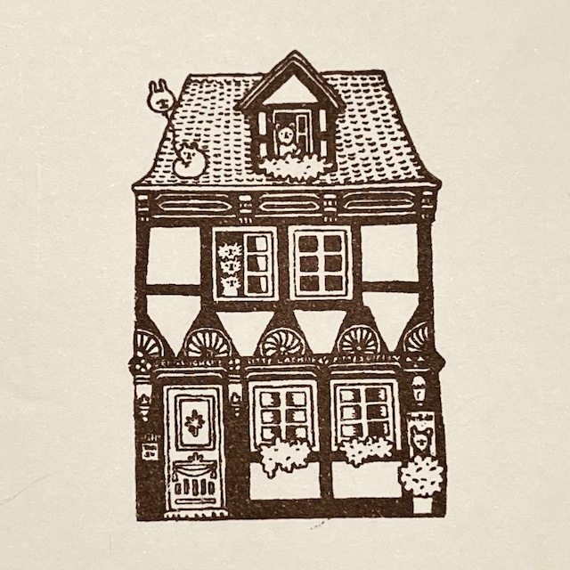 S-71 木組みの装飾が美しい家(ドイツ)