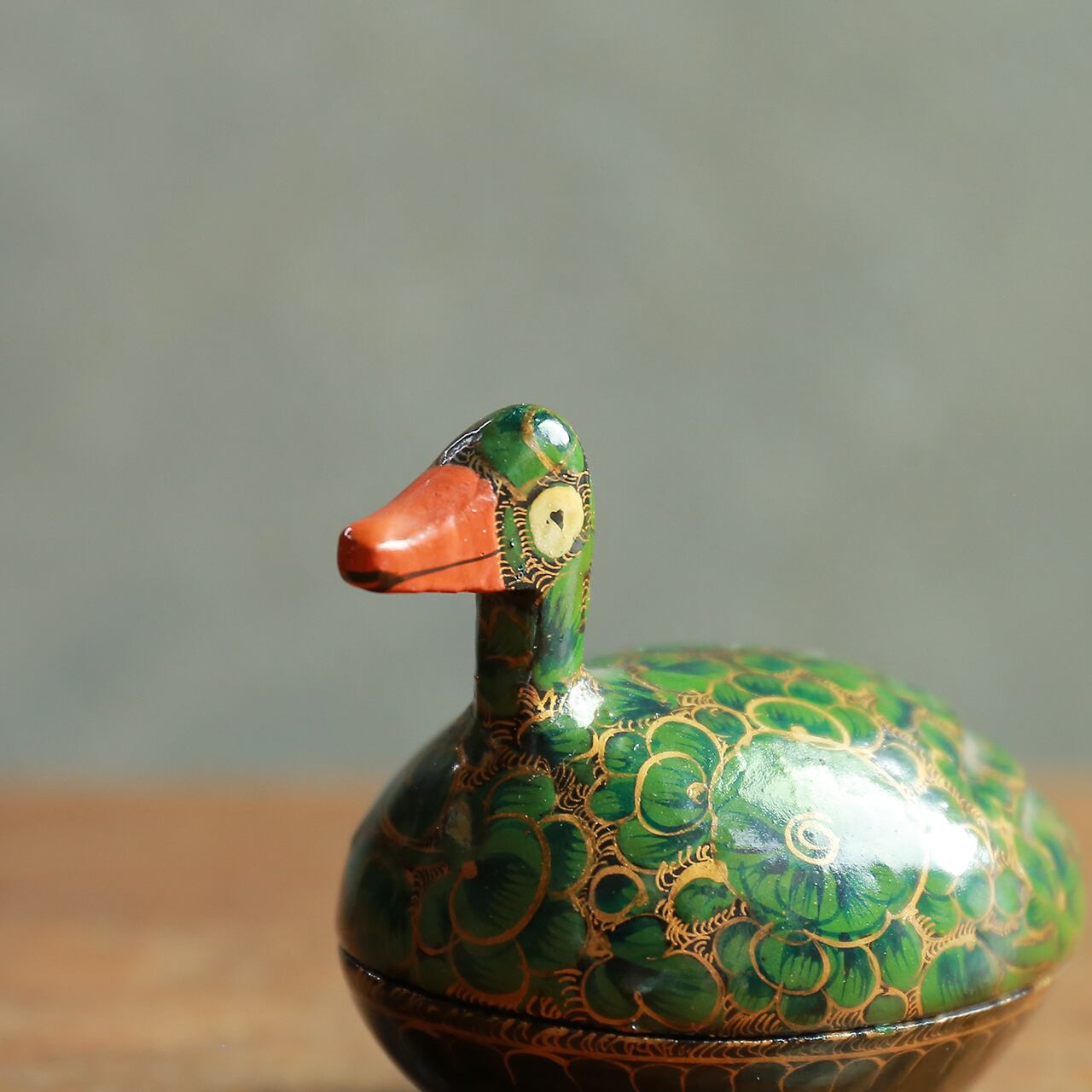 インドから届いた、あひるのペーパーマッシュ 4 | 木と、輝と。| 一点