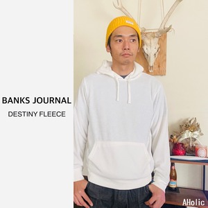 BANKS JOURNAL プルオーバーパーカー パイル生地 バンクス ジャーナル オーガニック 