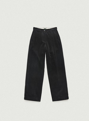 [The Barnnet] Black Furrow Corduroy Pants 正規品 韓国ブランド 韓国通販 韓国代行 韓国ファッション ザ バーネット ザバーネット 日本