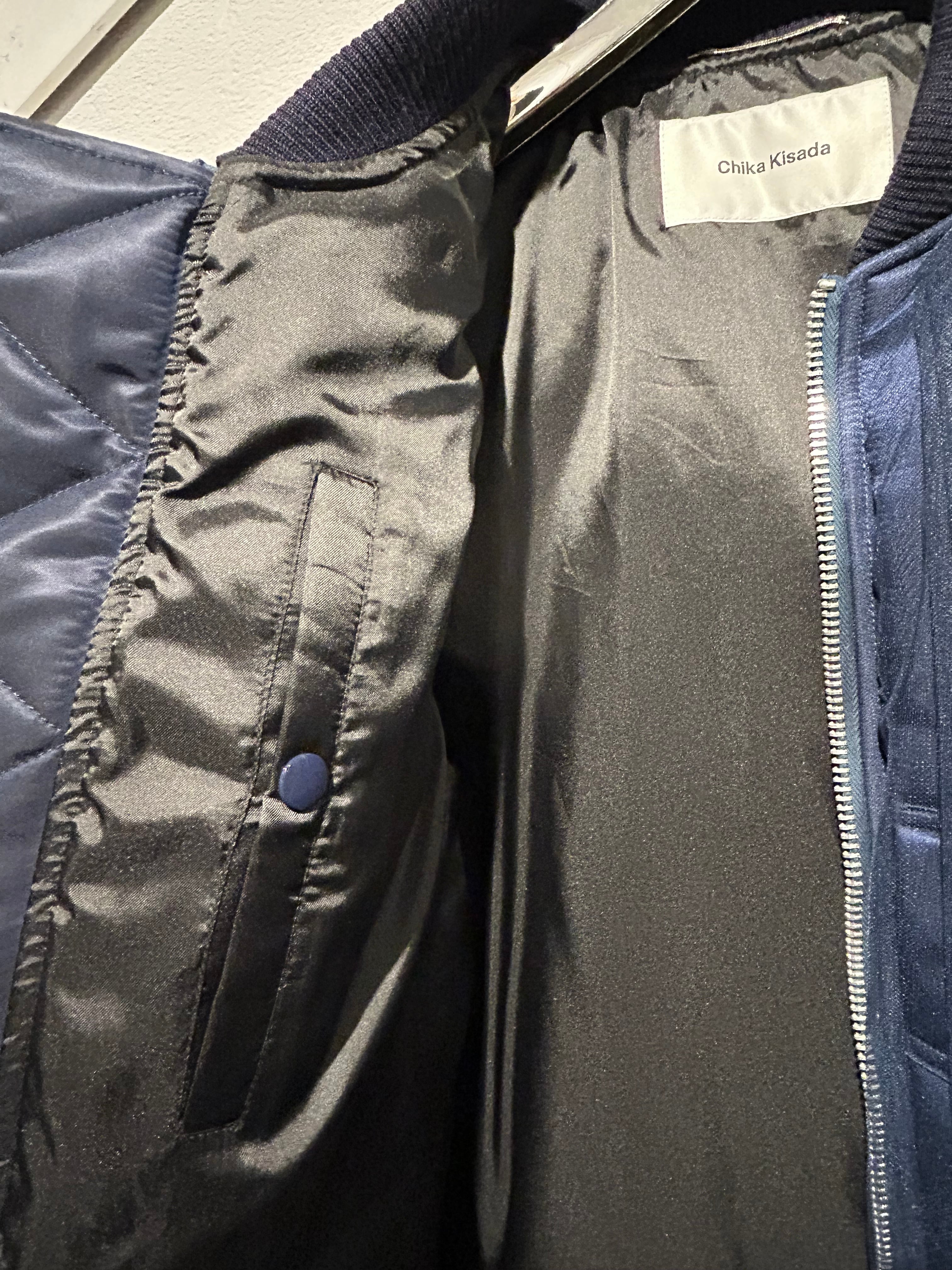 CHIKAKISADA MA-1 tulle blouson | AAR