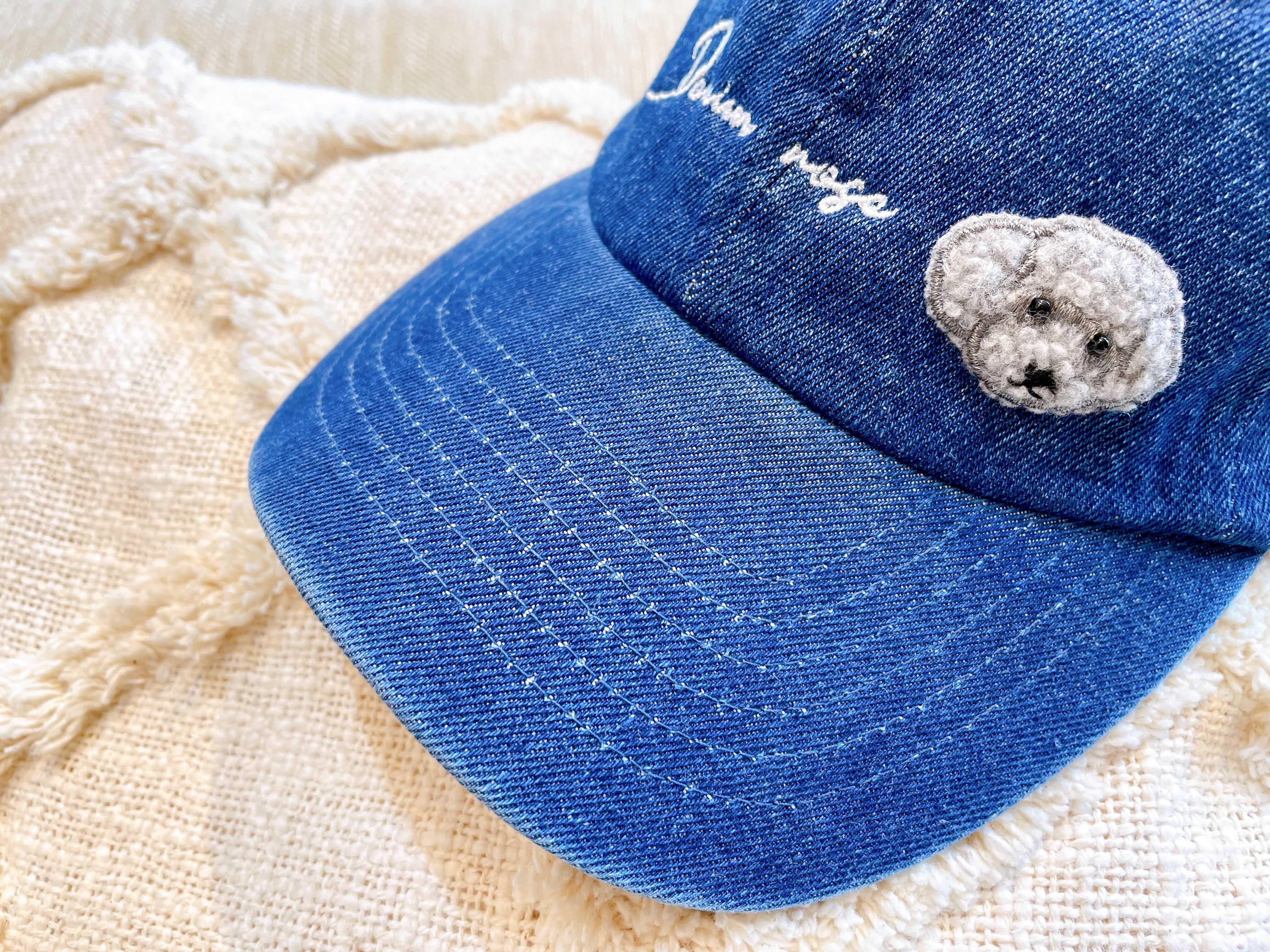 ワッペンデニムキャップ | DENIM ROSE
