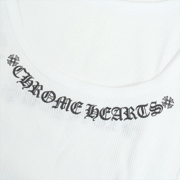 Size【L】 CHROME HEARTS クロム・ハーツ LOVE YOU RIB TANK WHITE