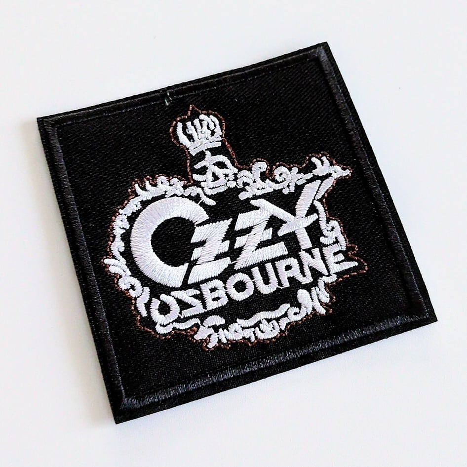 送料無料！ ☆刺繍アイロンワッペン☆【 Ozzy Osbourne（ オジー