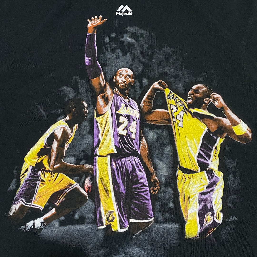 Tシャツ NBA コービー ブライアント コービー・ブライアント 【ロサンゼルス・レイカーズ】 フォトプリント Tシャツ Majestic | 【公式】