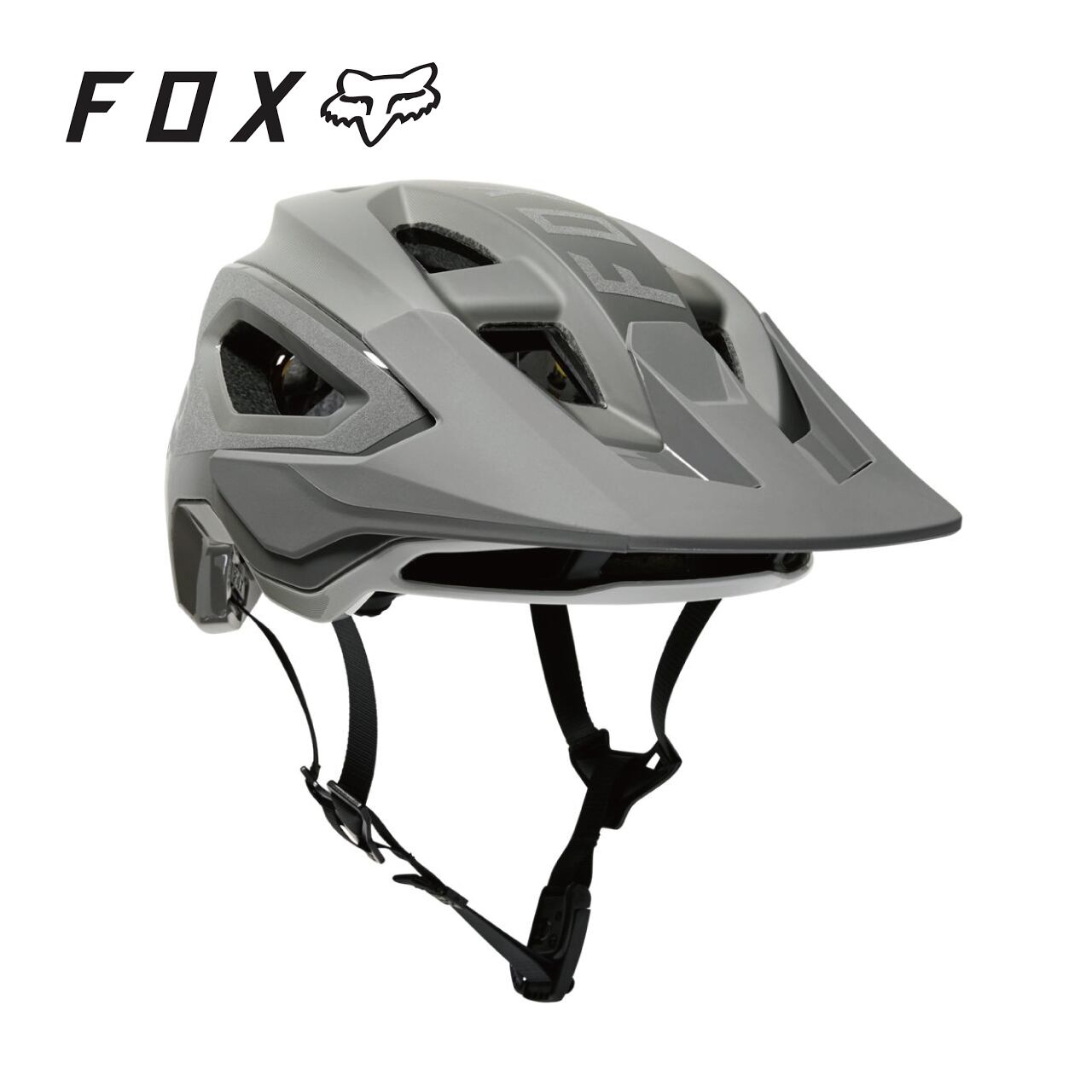 FOX】SPEED FRAME PRO HELMET LUNAR [スピードフレーム プロ ヘルメット ルナ] MIPS Light-Gray |  【CARNOSA BIKES】マウンテンバイク&BMX 自転車ショップ