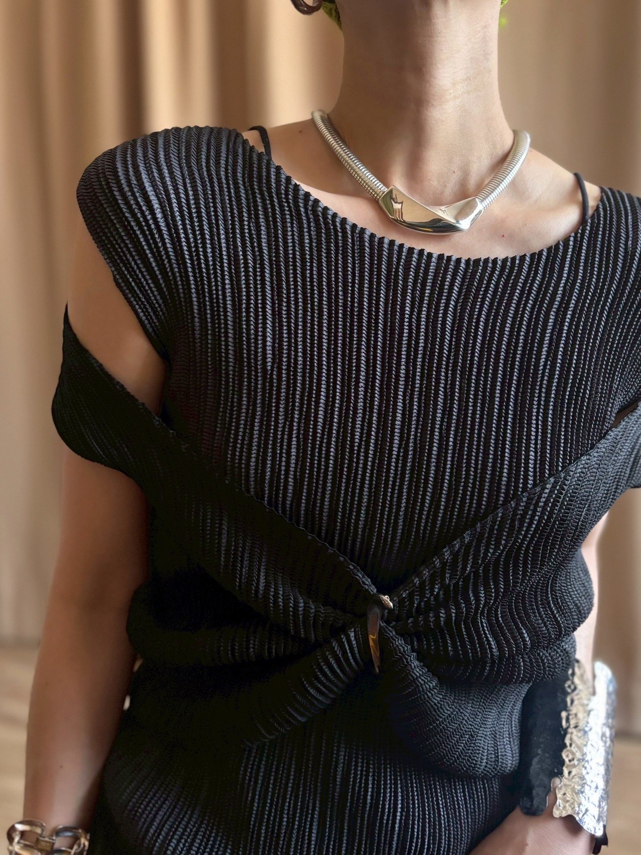 mode metal necklace-4831-7