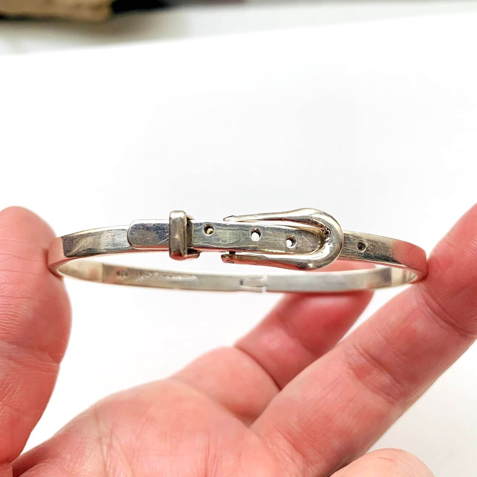 Mexicoシルバー925 ベルトバックルバングル | Milo Antiques & Vintage