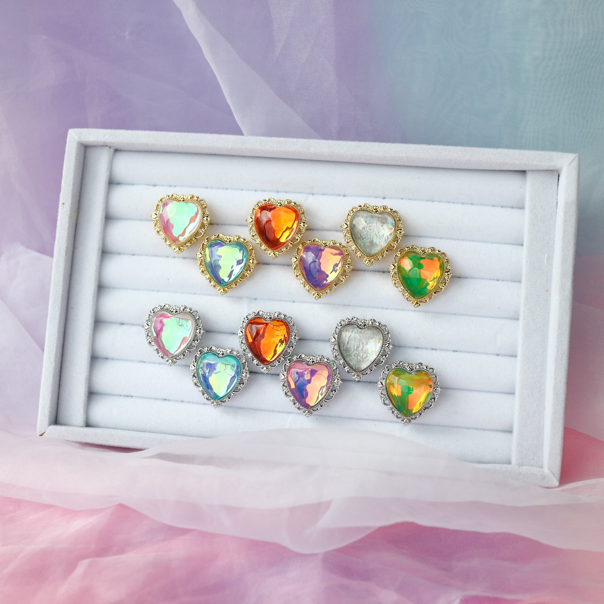 ビックハートリング（オーロライエローピンク） | マルベリコ