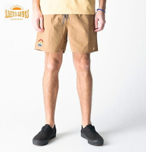 ソルトアンドマグス ショートパンツ ショーツ 半ズボン メンズ SALT&MUGS B.C SHORTS BEIGE