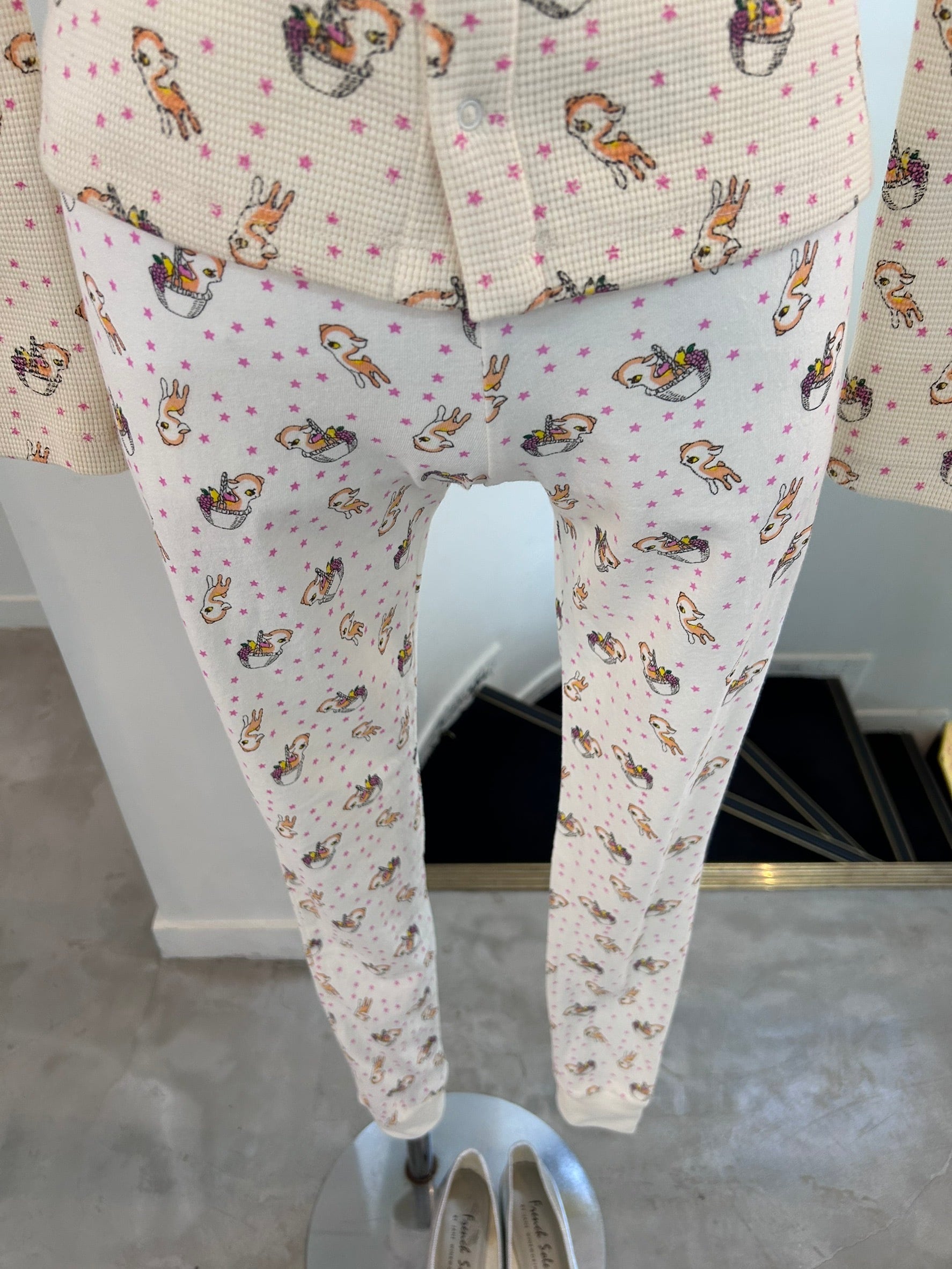 Ashley WILLIAMS LEGGINGS / PEACH DEER