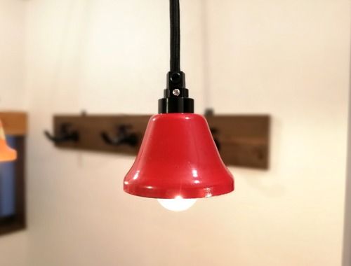 Pendant Light「Music Bell」Red
