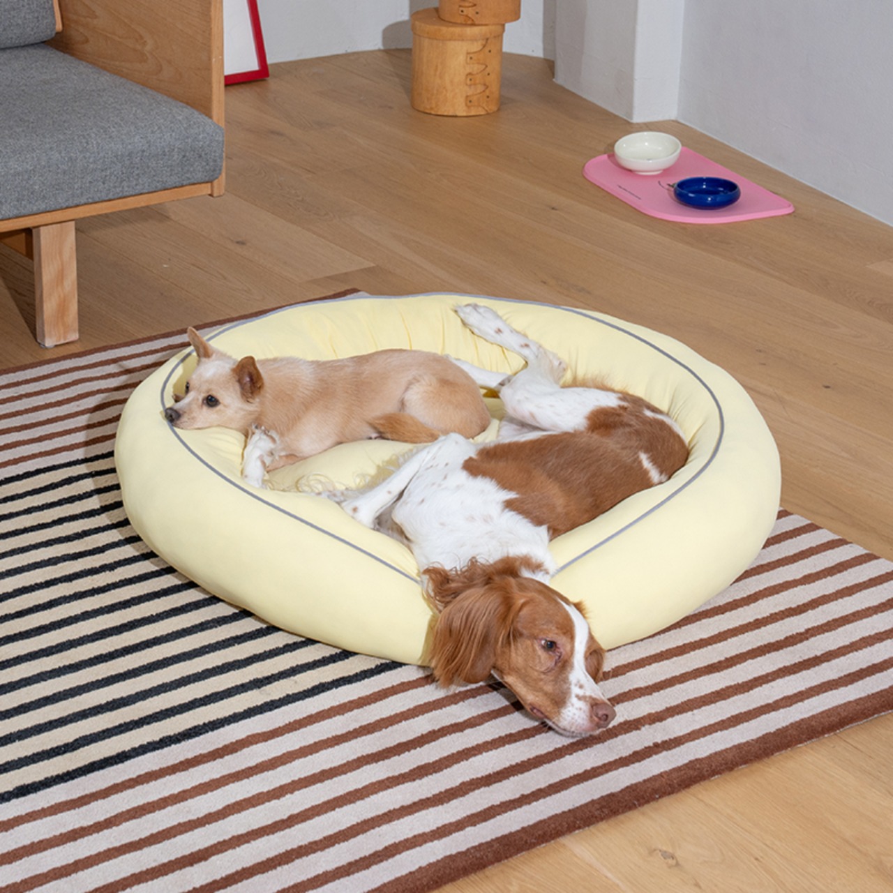 【PUPPYGARRERY公式】Chill cuddler Donut Sサイズ (90cm*90cm*15cm)