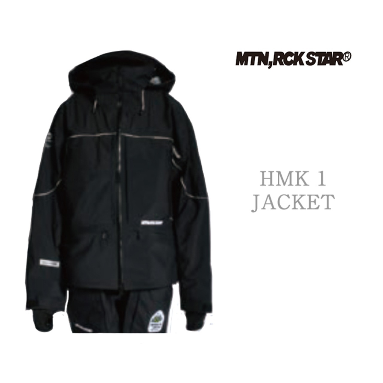 MTN,ROCK STAR 『 HMK 1 JACKET 』 24-25 早期予約 スノーボード  
