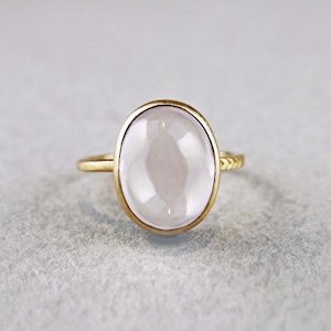 One n' Only / Rose Quartz Ring（CR040-RQ）