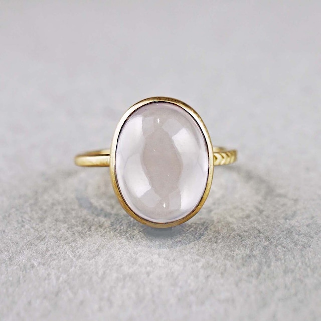 One n' Only / Rose Quartz Ring（CR040-RQ）