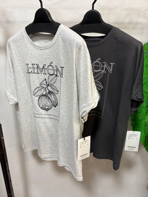 【atelier six】 LIMON刺繍　カットソー　21268473