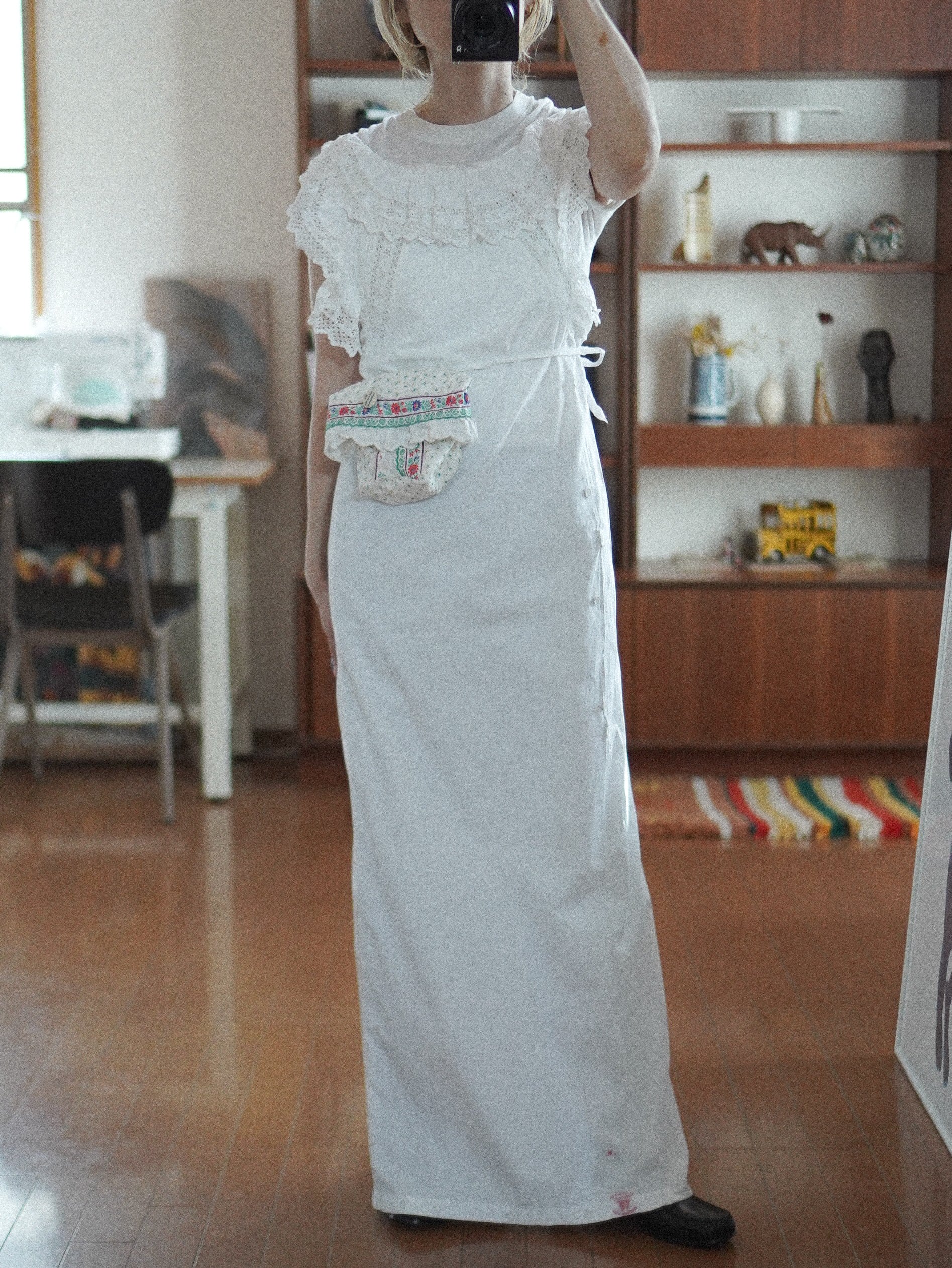 whoopi vintage ウーピーヴィンテージ　ヴィンテージエプロン　ドレス whoopi vintage