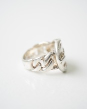 〈Hermès〉Boucle Sellier Ring 1980s