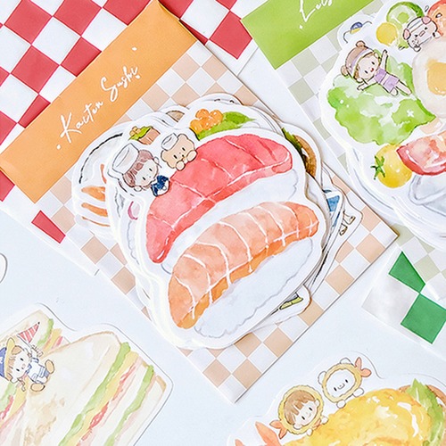 再販☆MO260 Molinta kaiten sushi【回転寿司】ダイカットメモ