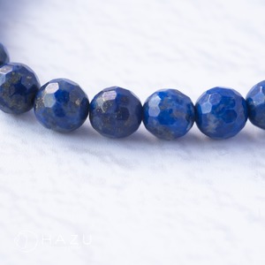 青い花が舞う高品質デュモルチェ［デュモルチェライト／ラピスラズリ／水晶］