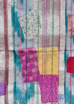 VINTAGE KANTHA QUILT_018