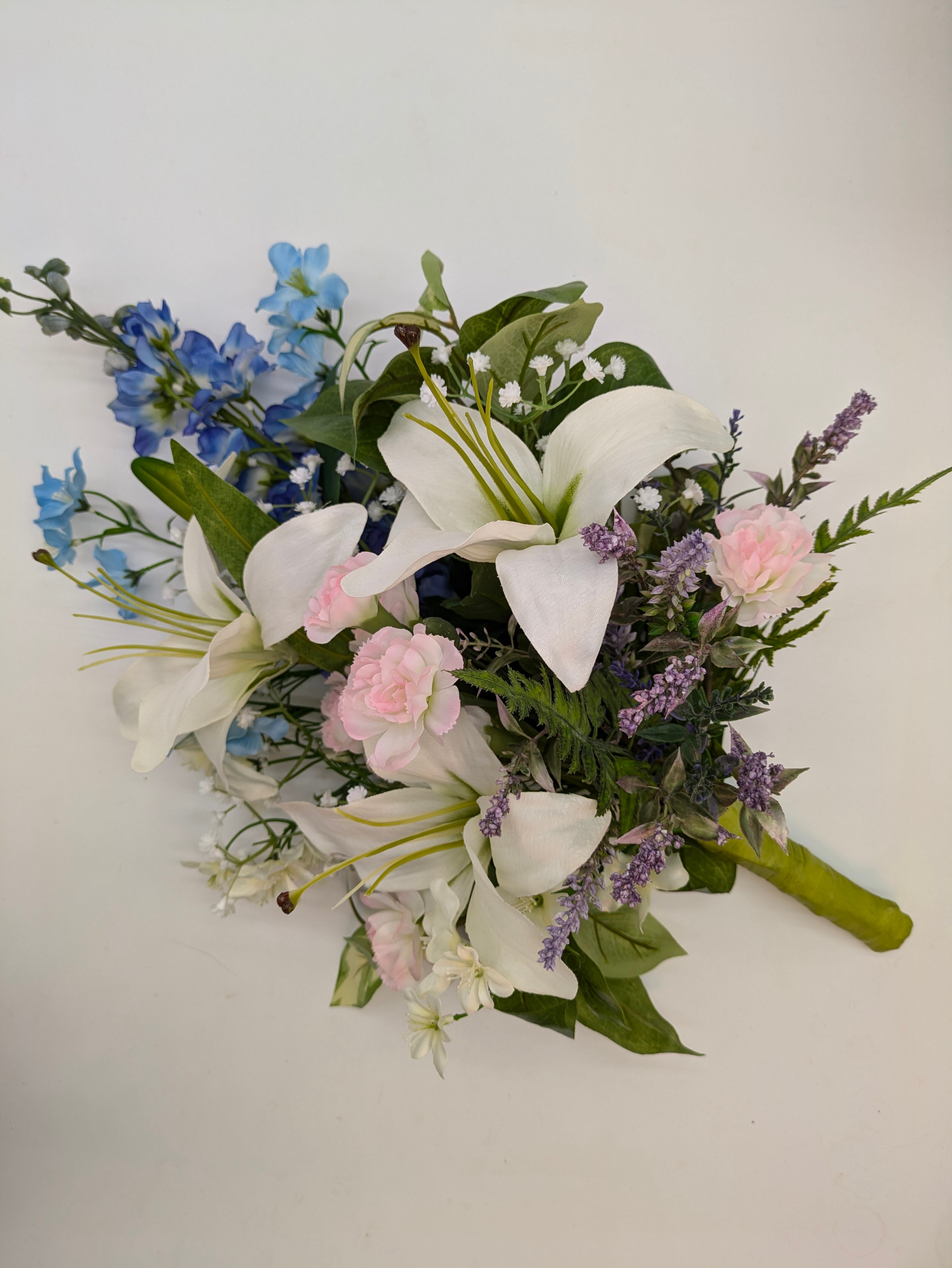 YSアウトレット 高級仏花 ユリのブーケ 花瓶無し