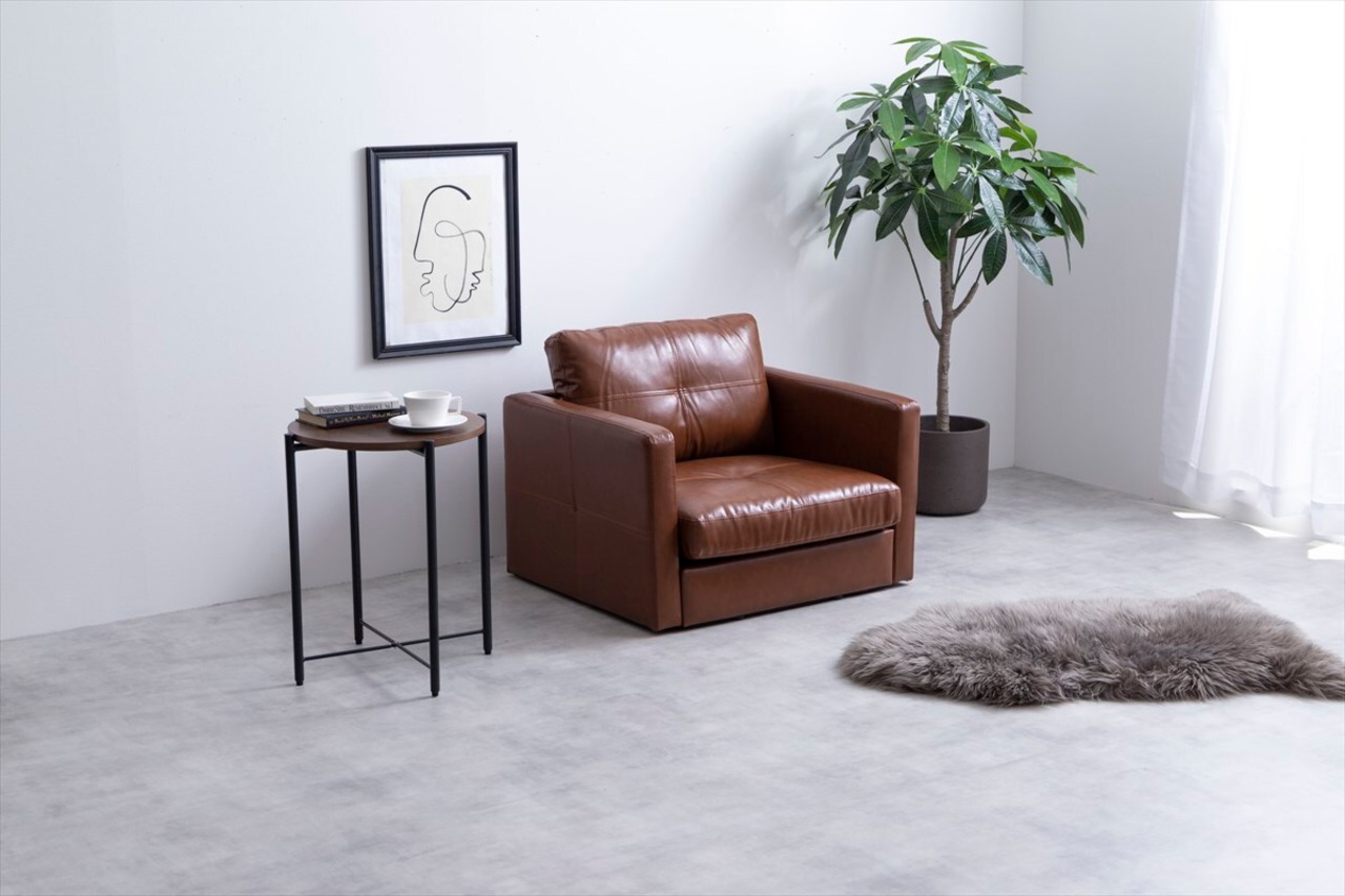 レザー 1人掛けソファ