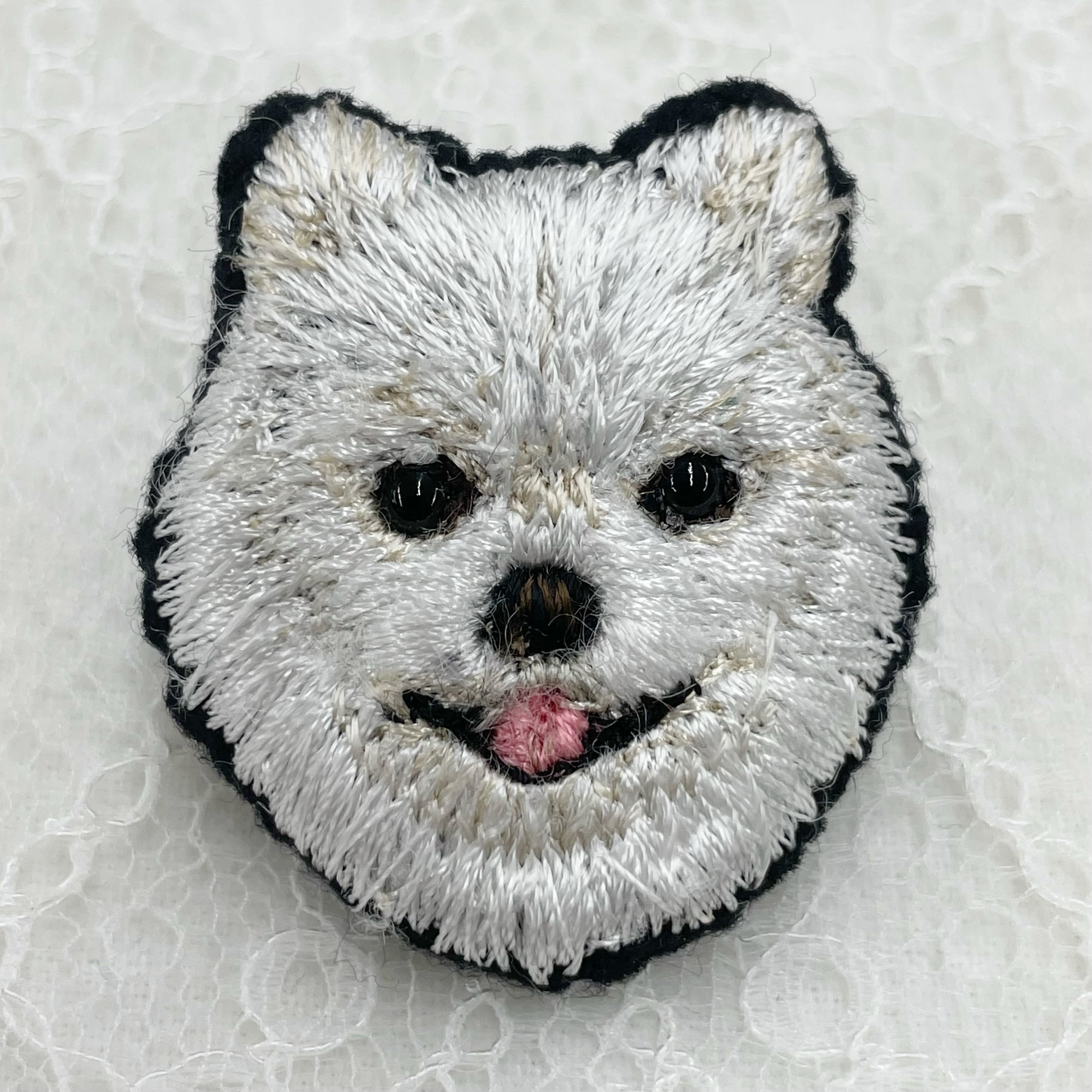 Leo Miller/France製/プチポアン刺繍/ハンドバッグ Leo Miller/France製/プチポアン刺繍/ハンドバッグ - メルカリ