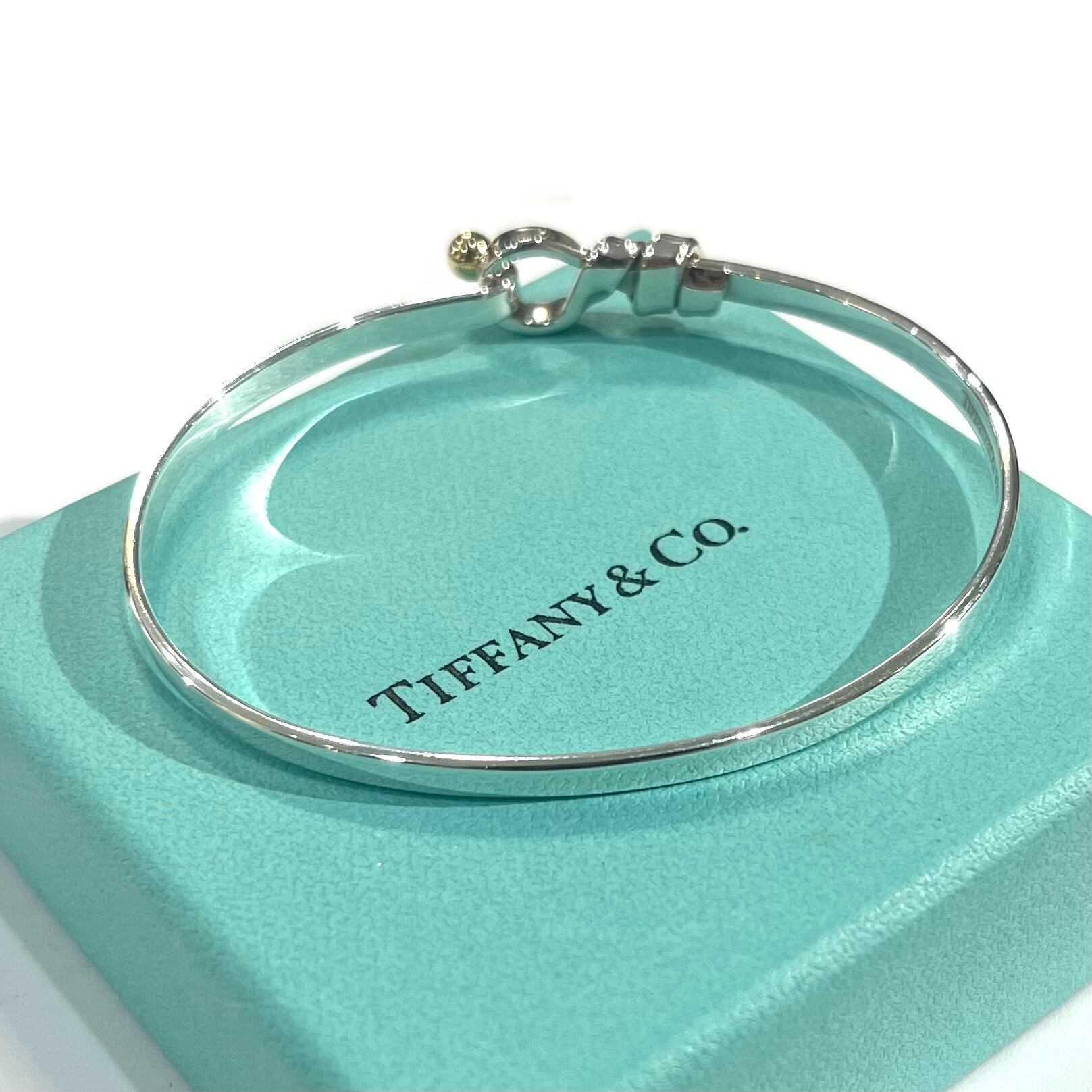 TIFFANY&CO.】2944 silver925×18k ティファニー コンビ silver× 18k